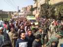 أهالى قرية بسطرة بالبحيرة يشيعون...