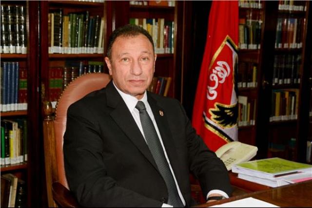 محمود الخطيب يشهد مران الاهلي