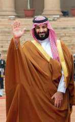 ولى العهد السعودى يصل القصر...