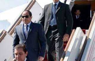 الرئيس السيسي يصل تونس للمشاركة...