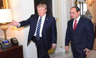 بدء القمة المصرية- الأمريكية بالبيت...