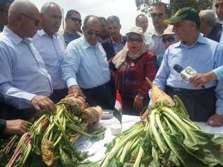 وزير الزراعة يفتتح موسم زراعة...