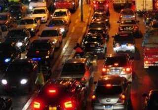 شلل مروري بميدان الجيزة بسبب...