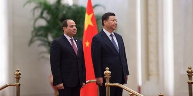 السيسي يصل الصين للمشاركة في قمة منتدى الحزام والطريق