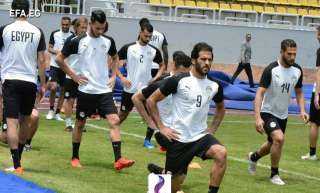 شاهد..المنتخب يخوض مرانا صباحيا ببرج...
