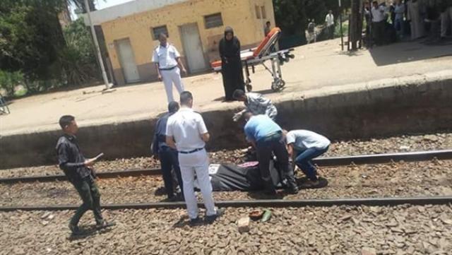 مصرع ربة منزل أسفل عجلات القطار بكفر الشيخ