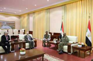 البرهان يلتقي المبعوث الأمريكي للسودان