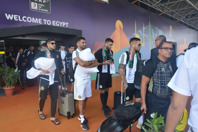منتخب الجزائر يغادر القاهرة بعد التتويج ببطولة كأس أمم أفريقيا 2019