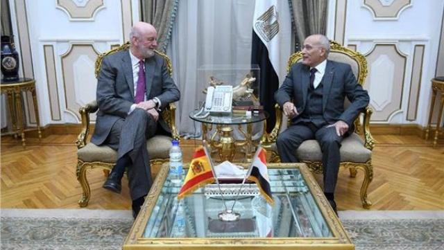 العصار يبحث مع سفير إسبانيا سبل تعزيز التعاون المشترك