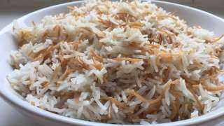 طريقة عمل الأرز بالشعيرية