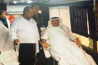 العاملون بالسفارة السعودية بالقاهرة يتبرعون...