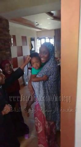 الحماية المدنية بالقاهرة تُنقذ طفلا عالقا داخل شقة