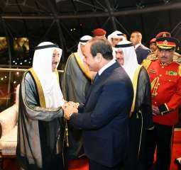 السيسي يشيد بالعلاقات المصرية الكويتية...