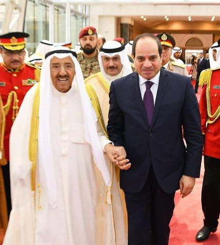 تفاصيل زيارة السيسي لدولة الكويت
