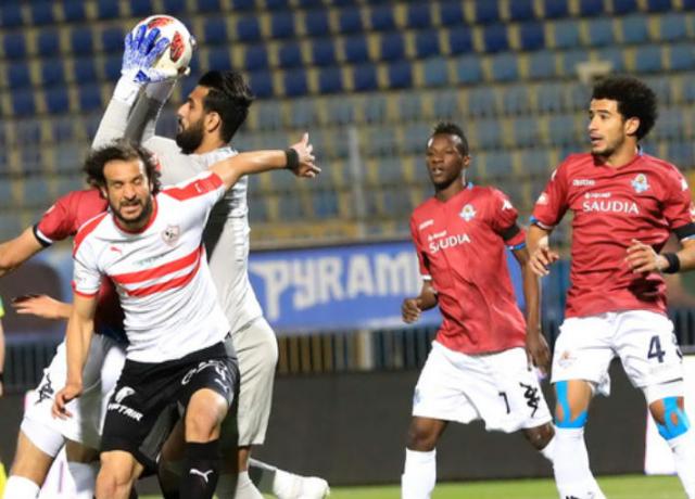 مباراة الزمالك وبيراميدز