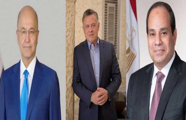 قمة مصرية عراقية أردنية بنيويورك