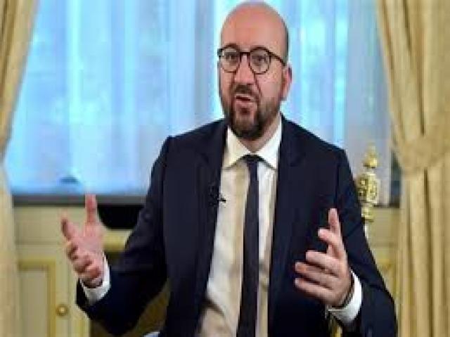 رئيس وزراء بلجيكا شارل ميشيل