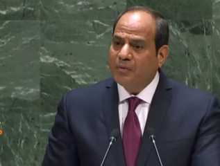 بث مباشر..كلمة الرئيس المصري عبد...