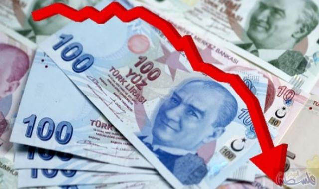 تراجع الليرة التركية