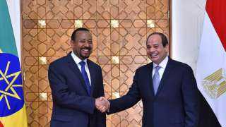 بدء لقاء الرئيس السيسي ورئيس...