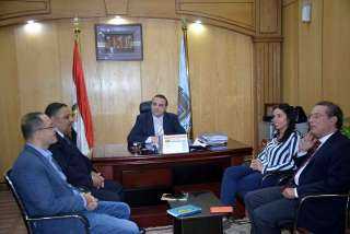 نائب محافظ الأقصر يستقبل وفد...