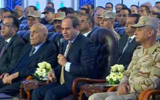 بالفيديو.. الرئيس السيسي: مشروع المنطقة...