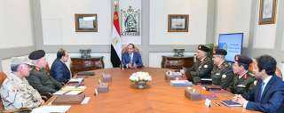 تفاصيل اجتماع السيسي مع مسئولى الهيئة...