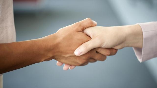 حكم مصافحة الرجل للمرأة