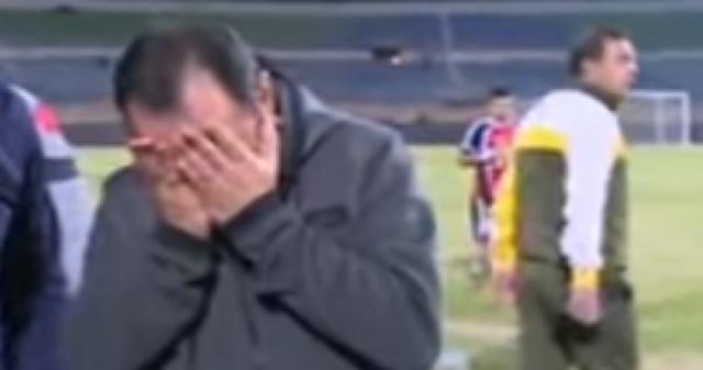 بكاء طارق يحيى بعد الفوز على الزمالك
