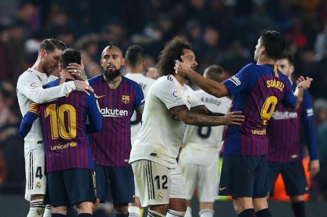 مباراة برشلونة وريال مدريد
