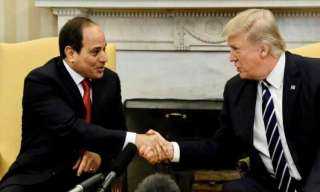 تفاصيل مكالمة السيسي وترامب  