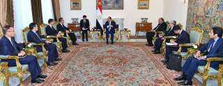 السيسي يستقبل نائب رئيس الوزراء...