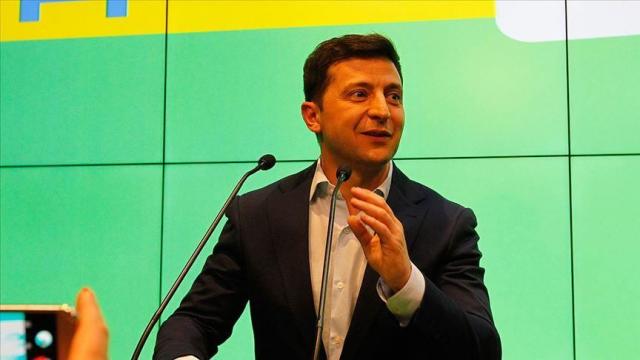 الرئيس الأوكراني فلاديمير زيلينسكي