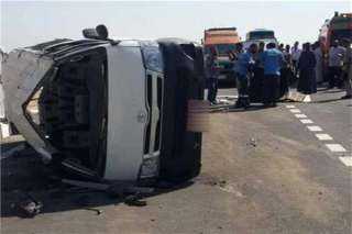 ارتفاع ضحايا حادث ميكروباص 15...