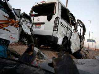 إصابة 20 شخصا فى حادث...
