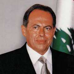 رئيس لبنان الاسبق يبارك للأسد...