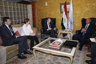 وزير النقل يلتقى رئيس تاليس...