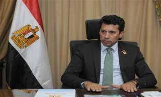 وزير الرياضة يشكر شباب المتطوعين...