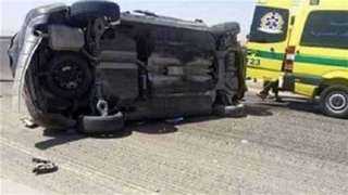 إصابة 26 شخصا فى حادث...