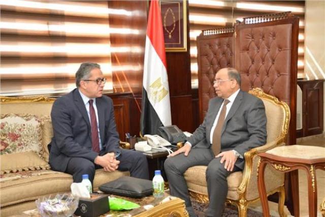 شعراوى والعنانى يبحثان عددًا من ملفات التعاون في المحافظات‎