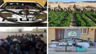 بالفيديو.. قوات حرس الحدود تدمر...
