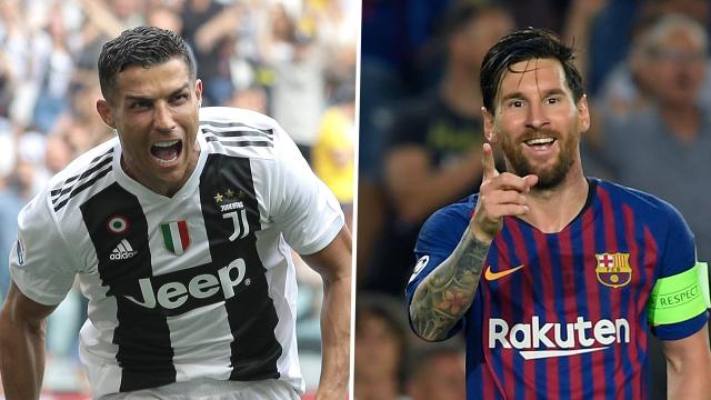 كريستيانو رونالدو يتهاوى أمام ميسي للموسم العاشر تواليا