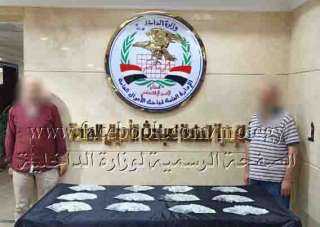 الأموال العامة تضبط شخصين بالجيزة...