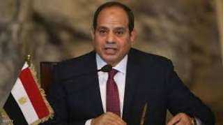 السيسي يؤكد وقف إطلاق النار...