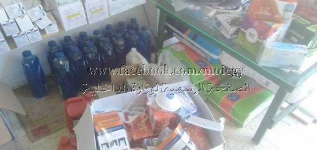 أمن الإسكندرية يضبط أدوية ومستلزمات طبية مجهولة المصدر وغير مسلجة بالجهات المعنية