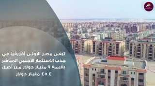 معلومات الوزراء: مصر الأولى إفريقيا...