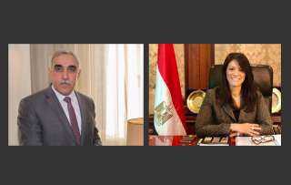وزيرة التعاون الدولى تبحث مع...