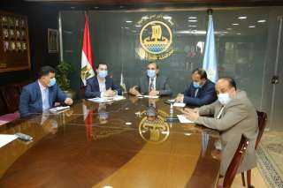 بالفيديو كونفرانس.. محافظ كفر الشيخ...