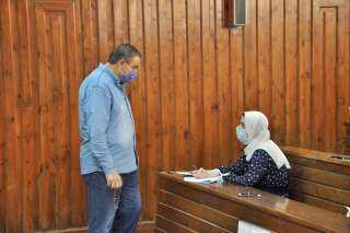 في جولة تفقدية علي لجان...