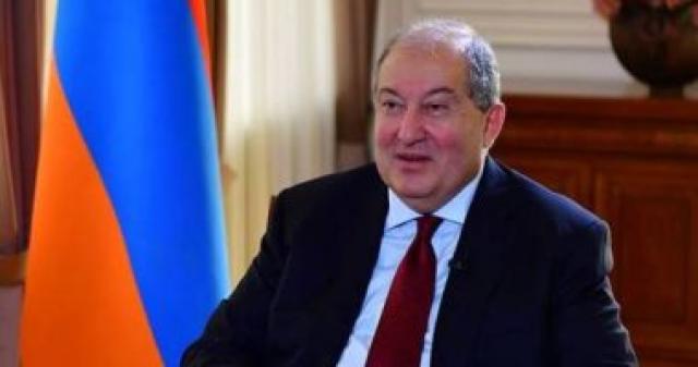 رئيس أرمينيا يهنئ السيسي بمناسبة ذكرى ثورة 23 يوليو 